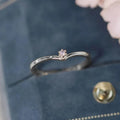 Women's Minimalist Cubic Zirconia Ring, Elegant Party And Daily Fashion Fine Jewelry view 2