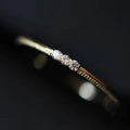 Minimalist Geometric Stackable Round Cubic Zirconia Ring For Women Daily Fashion Jewelry view 2