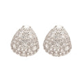 Light Luxury Copper Zircon Teardrop Stud Earrings For Women, Delicate Fashion Design view 5
