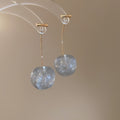 Sweet Korean Style Acrylic Strawberry Pendant Drop Earrings With Silver Needle Posts view 4