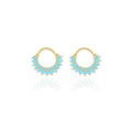 Women's Delicate Ear Cuff Earrings, Multicolor Cubic Zirconia Fashion Jewelry Accessories view 5