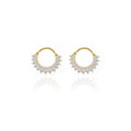 Women's Delicate Ear Cuff Earrings, Multicolor Cubic Zirconia Fashion Jewelry Accessories view 7