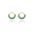 Women's Delicate Ear Cuff Earrings, Multicolor Cubic Zirconia Fashion Jewelry Accessories view 12