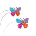 Summer Dopamine Colorful Flower Copper Stud Earrings Fresh Chic Light Luxury Fashion Jewelry view 5