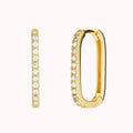 French Minimalist Women's Ear Cuff With Micro Inlaid Zircon, Fashion Jewelry For Daily Wear Earrings view 6