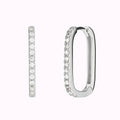 French Minimalist Women's Ear Cuff With Micro Inlaid Zircon, Fashion Jewelry For Daily Wear Earrings view 5
