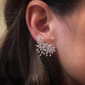 Designer Proposal Wedding Stud Earrings For Women, Niche Light Luxury Fashion Jewelry view 2