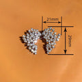 Designer Proposal Wedding Stud Earrings For Women, Niche Light Luxury Fashion Jewelry view 4
