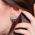 Designer Proposal Wedding Stud Earrings For Women, Niche Light Luxury Fashion Jewelry view 3
