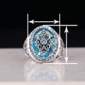 Bohemian Ethnic Vintage Statement Ring For Women Niche Exaggerated Fashion Design Jewelry view 4