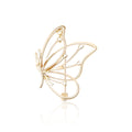 Alloy Enamel Hollow Butterfly Brooch Pin For Women's Clothing Decoration view 1
