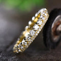 Light Luxury Geometric Ring For Women, Elegant French Style Fashion Popular Finger Jewelry view 2