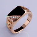 Trendy Niche Ring For Women With Enamel Oil Drip And Zircon Design Fashion Jewelry view 3