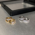Chic Women's Ear Cuff With Sparkling Inlaid Zircon, Delicate Fashion Jewelry For Daily Wear Earrings view 1
