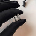 Chic Women's Ear Cuff With Sparkling Inlaid Zircon, Delicate Fashion Jewelry For Daily Wear Earrings view 6