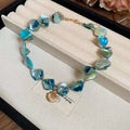 Bohemian Vacation Style Irregular Shell Imitation Pearl Geometric Clavicle Necklace view 4