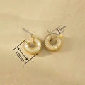 Women's U-Shaped Zircon Ear Cuff, Shiny Style French Elegant Minimalist Luxury Ear Jewelry Earrings view 4
