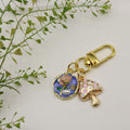 Enamel Mushroom Zinc Alloy Keychain Bag Charm view 6
