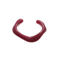 Irregular Gradient Acrylic Open Bangle Minimalist Round Fashion Bracelet For Women view 5