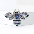 Alloy Rhinestone Bee Brooch For Men's And Women's Clothing Decoration view 3