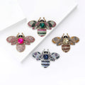 Alloy Rhinestone Bee Brooch For Men's And Women's Clothing Decoration view 2