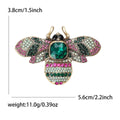 Alloy Rhinestone Bee Brooch For Men's And Women's Clothing Decoration view 5