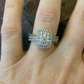 Women's Geometric Ring, Elegant Fashion Banquet Jewelry For Valentine's Day Engagement Wedding view 2