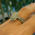 Women's Geometric Ring, Elegant Fashion Banquet Jewelry For Valentine's Day Engagement Wedding view 3