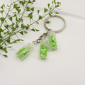 Glass Crystal Bottle Keychain Lucky Key Ring Gift view 6