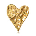 Alloy Enamel Heart Brooch For Women's Clothing Decoration view 1