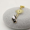 Metal Cute Calf Keychain Student Bag Charm Gift view 4