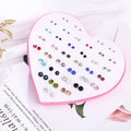 Thirty Six Pair Clear or Color Look Nose Stud Multipacks view 2