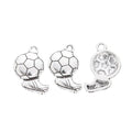 Antique Silver Zinc Alloy Soccer Cleat Charm Pendant for DIY Necklace Bracelet Jewelry Making view 2