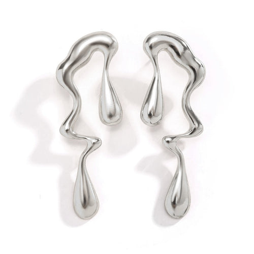 Creative Exaggerated Punk Drop Earrings For Women, Personality Statement Fashion Jewelry