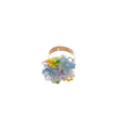 Fresh Resin Flower Seed Bead Open Ring For Women view 5