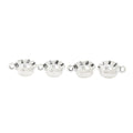 Antique Silver Zinc Alloy Dumpling Charm Pendant for DIY Necklace Bracelet Jewelry Making view 2