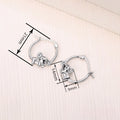 Cute Koala Enamel Earrings For Women, Delicate Daily Wear Fashion Animal Jewelry view 4
