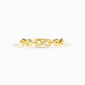 European Minimalist Ubi Moss Ring, Elegant French Light Luxury Fashion Finger Jewelry view 5