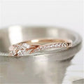 Elegant Leaf Shape Ring For Women, Niche Daily Wear Fashion Jewelry For view 2