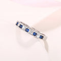 Simple Round Zircon Ring For Women, Elegant Light Luxury Daily Office Fashion Jewelry view 3