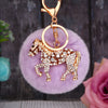 Lavender Crystal-Horse