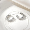 Glossy Irregular Geometric Earrings For Women, Niche Statement Evening Dress Accessories view 6