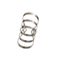 2026 New European American Irregular Metal Multi Layer Cross Bangle Light Luxury Statement Arm Cuff view 5