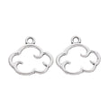 Zinc Alloy Cloud Stars Charm Pendant for DIY Necklace Bracelet Jewelry Making view 2