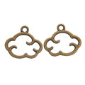 Zinc Alloy Cloud Stars Charm Pendant for DIY Necklace Bracelet Jewelry Making view 4