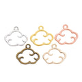 Zinc Alloy Cloud Stars Charm Pendant for DIY Necklace Bracelet Jewelry Making view 5