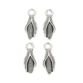Zinc Alloy Corn Charm Pendant for DIY Necklace Bracelet Jewelry Making view 3