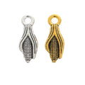 Zinc Alloy Corn Charm Pendant for DIY Necklace Bracelet Jewelry Making view 4
