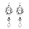 Silver Oval Halo
