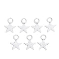 Zinc Alloy Five Point Star Charm Pendant No.608757 for DIY Necklace Bracelet Jewelry Making view 2